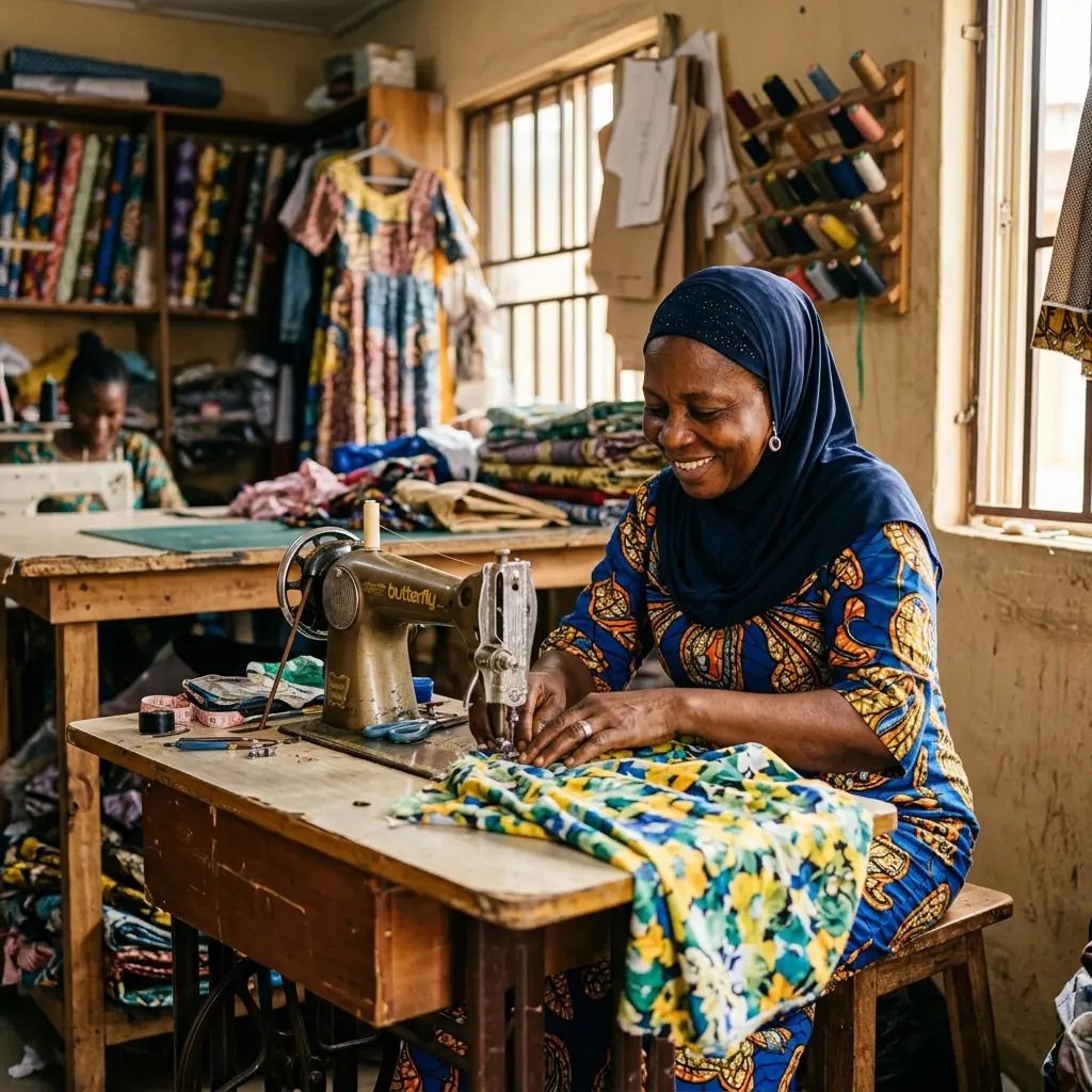 A widow's livelihood empowered